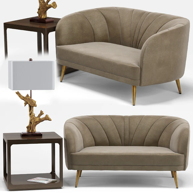 Leone, Saltaire Lamp, Robin Cube End Table — Скачать