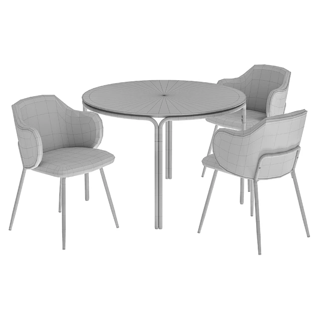 Suanna Dining Chair and Chici Table — Descargar