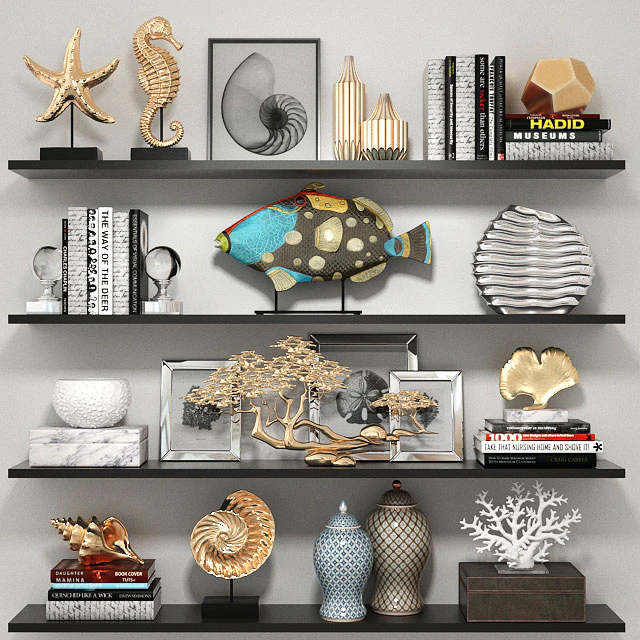 Decorative set on a sea theme — Descargar