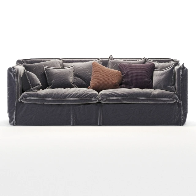 old gray sofa — Скачать