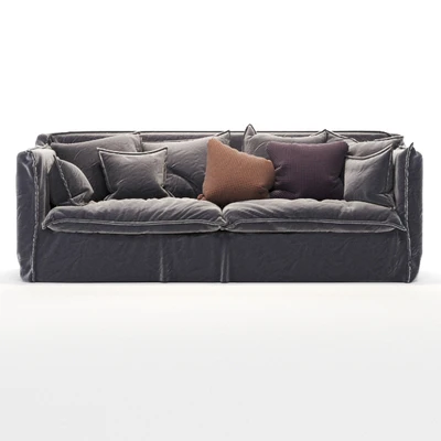 old gray sofa — Вид 3