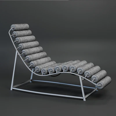 Sunbed Roll & Rest Bolster Chaise — Ver 3