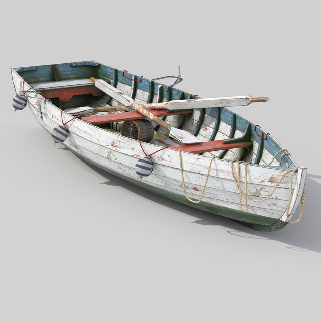 Old fishing boat — Скачать