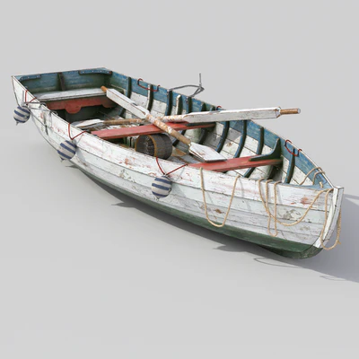 Old fishing boat — Вид 1