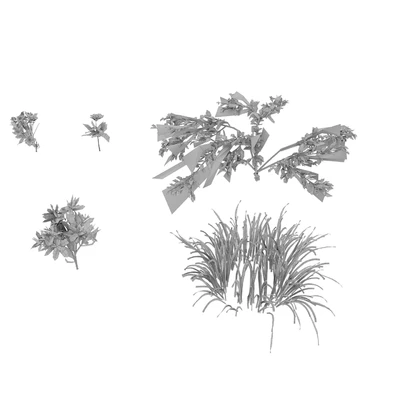 GRASS COLLECTION FOR LANDSCAPE NO12 — Вид 2
