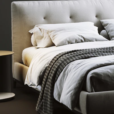 Minotti andersen quilt bed — Ver 3
