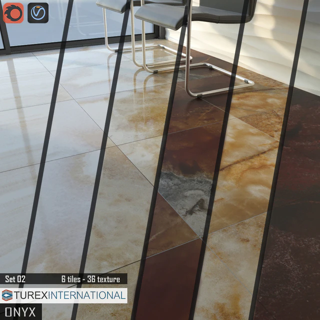 TUREX INTERNATIONAL Onyx Tiles Set 02 — Скачать