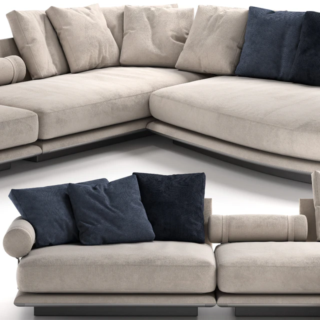 b&b italia Noonu sofa — Скачать