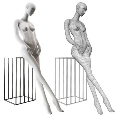Female mannequins stylized Juno — View 4