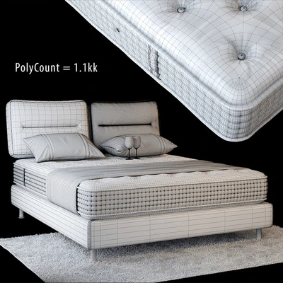 BED #4 + MATRESS by Greco Strom — Вид 3