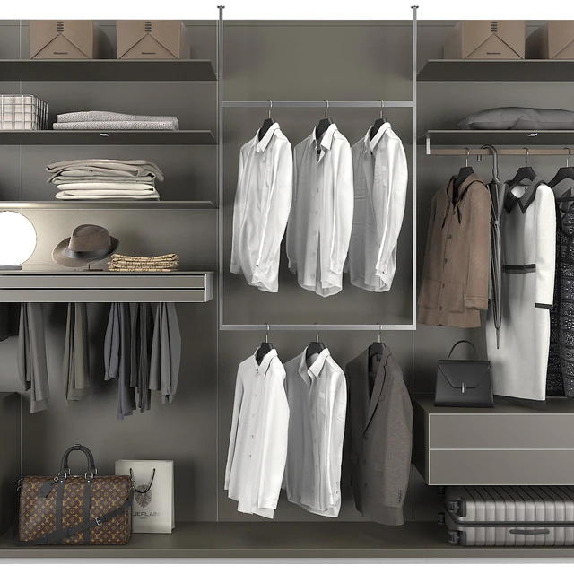 Rimadesio Abacus Walk-in Closet 1 — Скачать