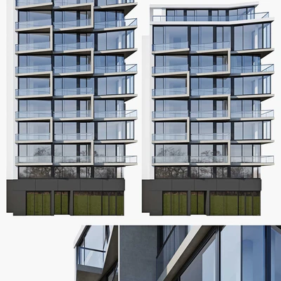 Modern residential building 2 — Ver 2
