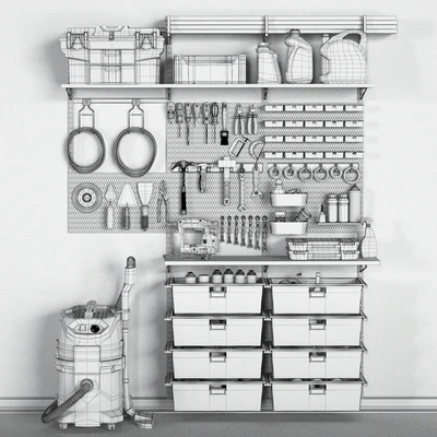 garage tools set 11 — View 3