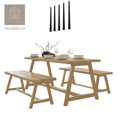 Lares & Penates Pine Dinning Set — Скачать