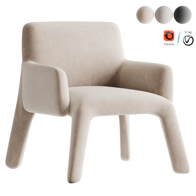 Glove Up Molteni Armchair — Ver 1