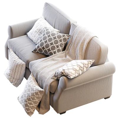 Fremont Roll Arm Upholstered Sofa — Ver 5