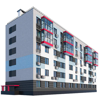 Modern residential building — Ver 5