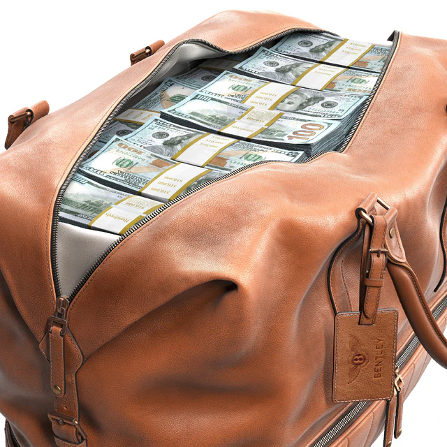 Bag Bentley Heritage Leather Holdall — Descargar