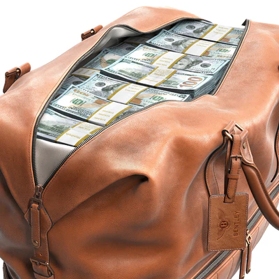 Bag Bentley Heritage Leather Holdall — Ver 5