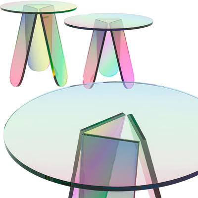 Coffee table Corner design Prism — Вид 1