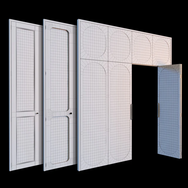 Rattan door set — Descargar