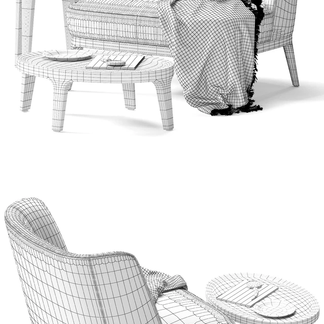 FLEXFORM Dragonfly Armchair — Descargar