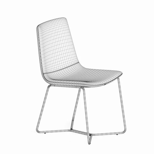 Slope Upholstered Dining Chair — Descargar