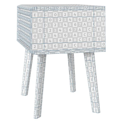 America Luxury Nightstand — Ver 6