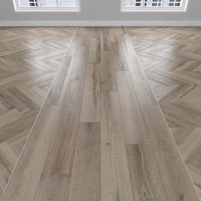 Maple parquet, 3 types: herringbone, linear, chevron. — Ver 1
