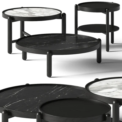 Meridiani Vittorio Coffee & Side Tables — Вид 1