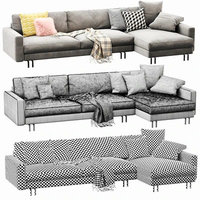 Interface Blues Chaise Lounge — Вид 3
