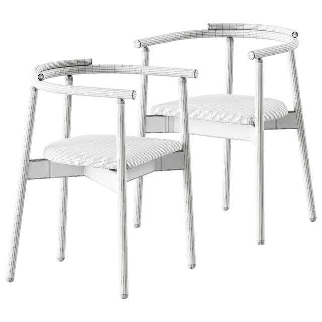 Mars Upholstered Chair by Branca Lisboa — Descargar