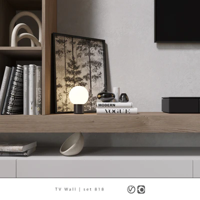 TV Wall | set 818 — Ver 5