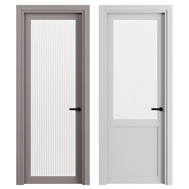 Interior doors with frame and fittings — Descargar