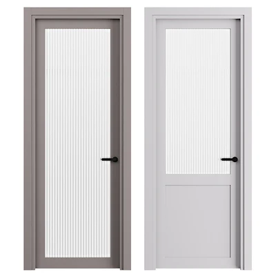 Interior doors with frame and fittings — Ver 4