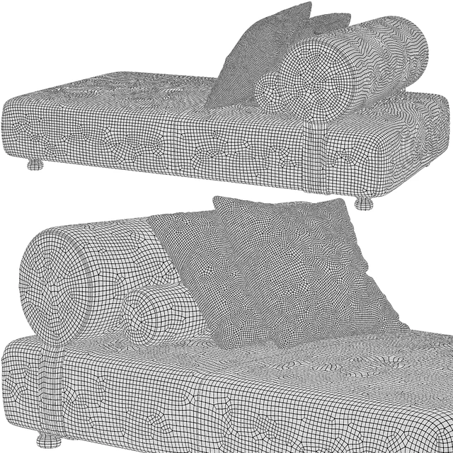 Chaises longues Moroso Mezze — Descargar