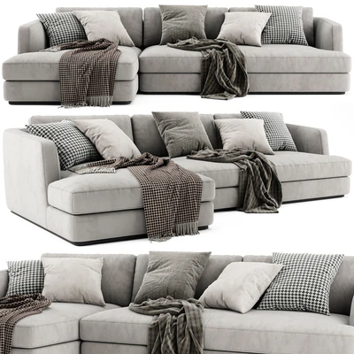 Flexform Barret Chaise Longue Sofa — Вид 1