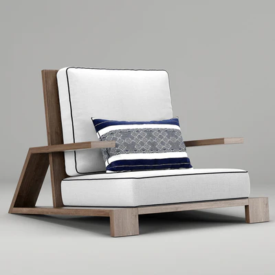 RH Outdoor Olema teak sofa — Вид 3