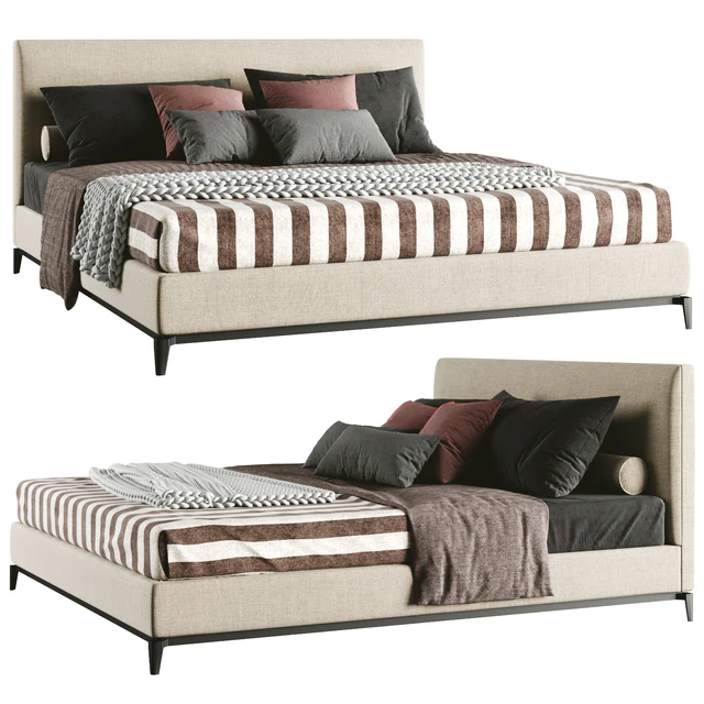 Andersen Bed by Minotti — Скачать