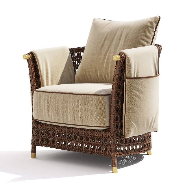 SAMUELE MAZZA Rigel Armchair — Скачать