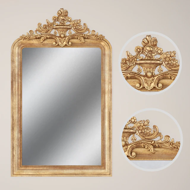 Louis Philippe Gilt Mirror, Restoration Hardware — Скачать