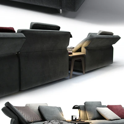Sofa Minotti Collar — Ver 2