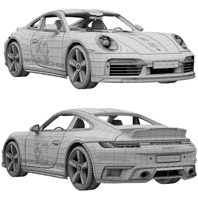 Porsche 911 Sport Classic 2023 — Скачать