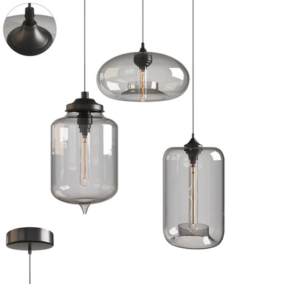 Contemporary pendant lamps 032 — Ver 1