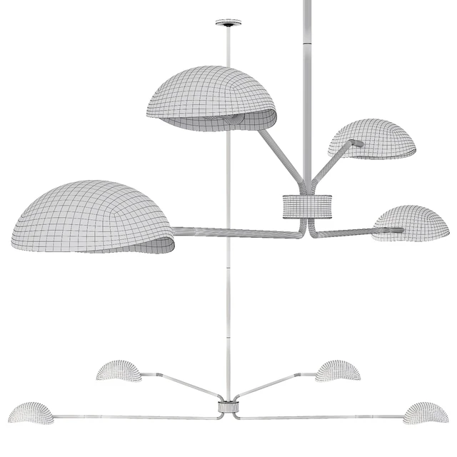 Restoration Hardware CONVESSI LINEAR CHANDELIER 72 Black — Descargar