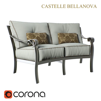 Bellanova Crescent Loveseat — Ver 1