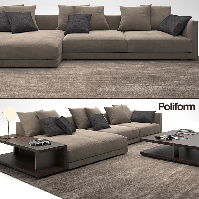 Poliform BRISTOL sofa — Скачать