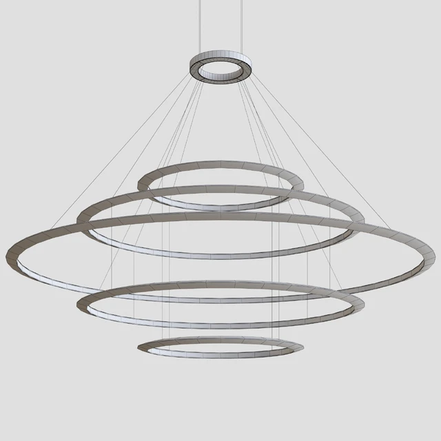 Grok by Leds C4 Circular Suspended Lamp Comp. 5 — Descargar