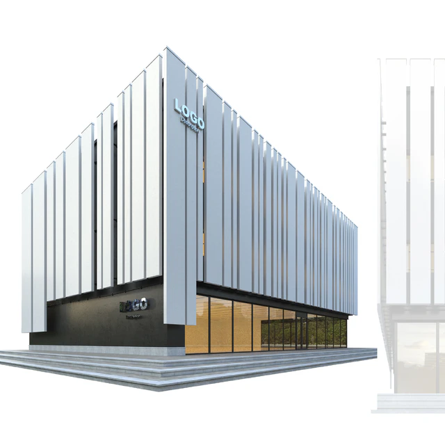 Modern Commercial Building No 2 — Descargar