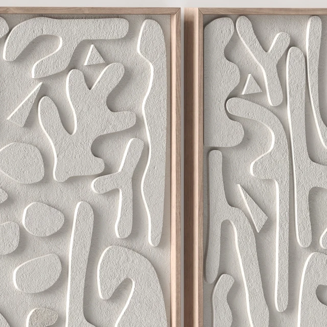 Relief artwork 22 - 3d art wall decor - Panels — Descargar